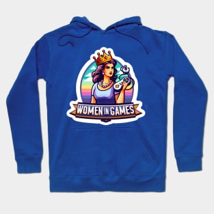 Gaming Queen Women in Games Hoodie